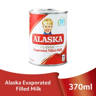 Alaska Evaporated Filled Milk 370ml