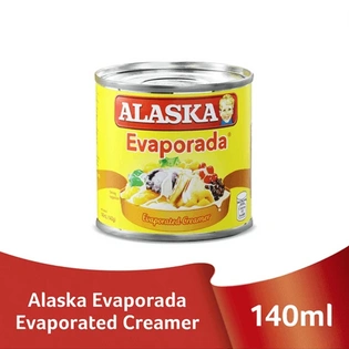 Alaska Evaporada Evaporated Creamer 140ml