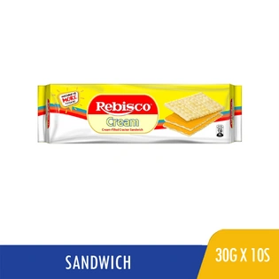 Rebisco Cream Sandwich 30gx10s