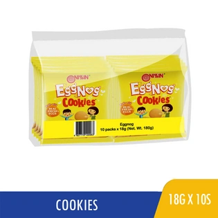 Eggnog Cookies Value Pack 18gx10
