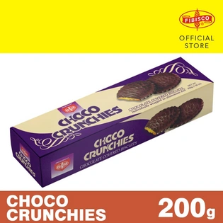 Fibisco Choco Crunchies Biscuits 200g