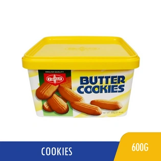 Fibisco Butter Cookies 600g Tin