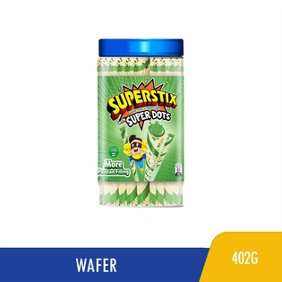Superstix Super Long Wafer Pandan Jar 402g