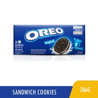 Oreo Chocolate Vanilla Sandwich Cookies 266g