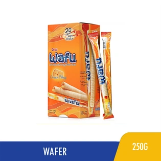 Oishi Wafu Rolled Wafer with Cheese Filling 250g
