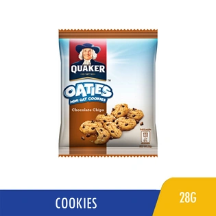 Quaker Oaties Choco Chip 28G
