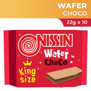 Nissin King Wafer Choco 22gx10s