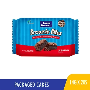 Prifood Super Delight Brownie Bites 14gx20s