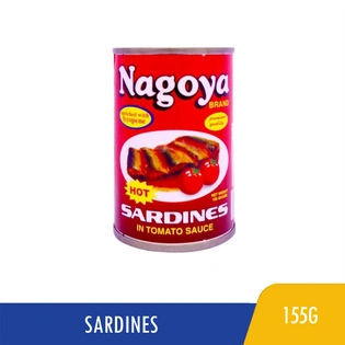 Nagoya Sardines in Hot Tomato Sauce Easy Open Can 155g