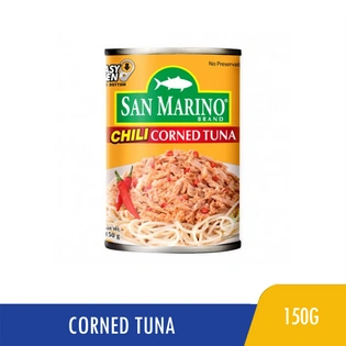 San Marino Chili Corned Tuna Easy Open Can 150g