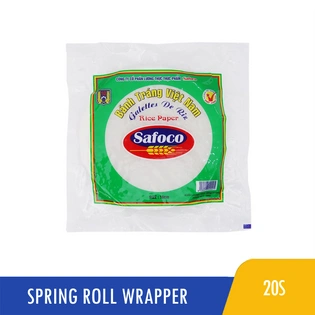 Safoco Spring Roll Rice Wrapper 20s