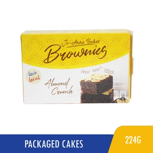 Jo-Anne Bakes Brownies Almond Crunch 28gx8s 224g