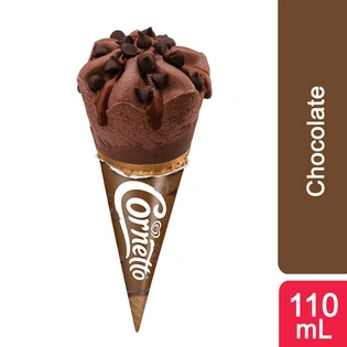 Selecta Cornetto Chocolate Ice Cream 110ml