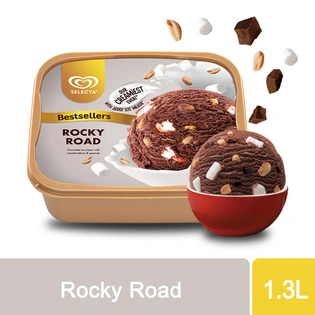 Selecta Rocky Road Ice Cream 1.3L