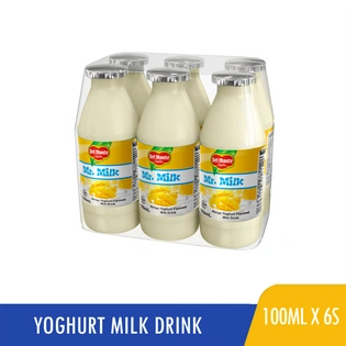 Del Monte Mr. Milk Yogurt Drink Mango Flavor 100mlx6s