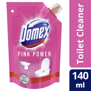 Domex Ultra Thick Bleach Toilet Cleaner Pink Power 140ml