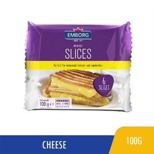 Emborg Perfect Slices Cheese 100g