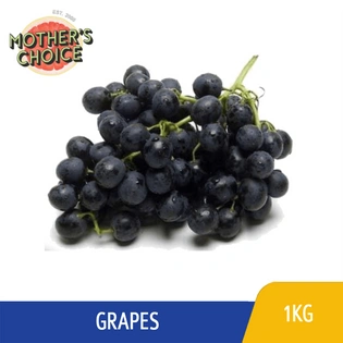 Mother's Choice Exotic Black Grapes E-Pack 1kg