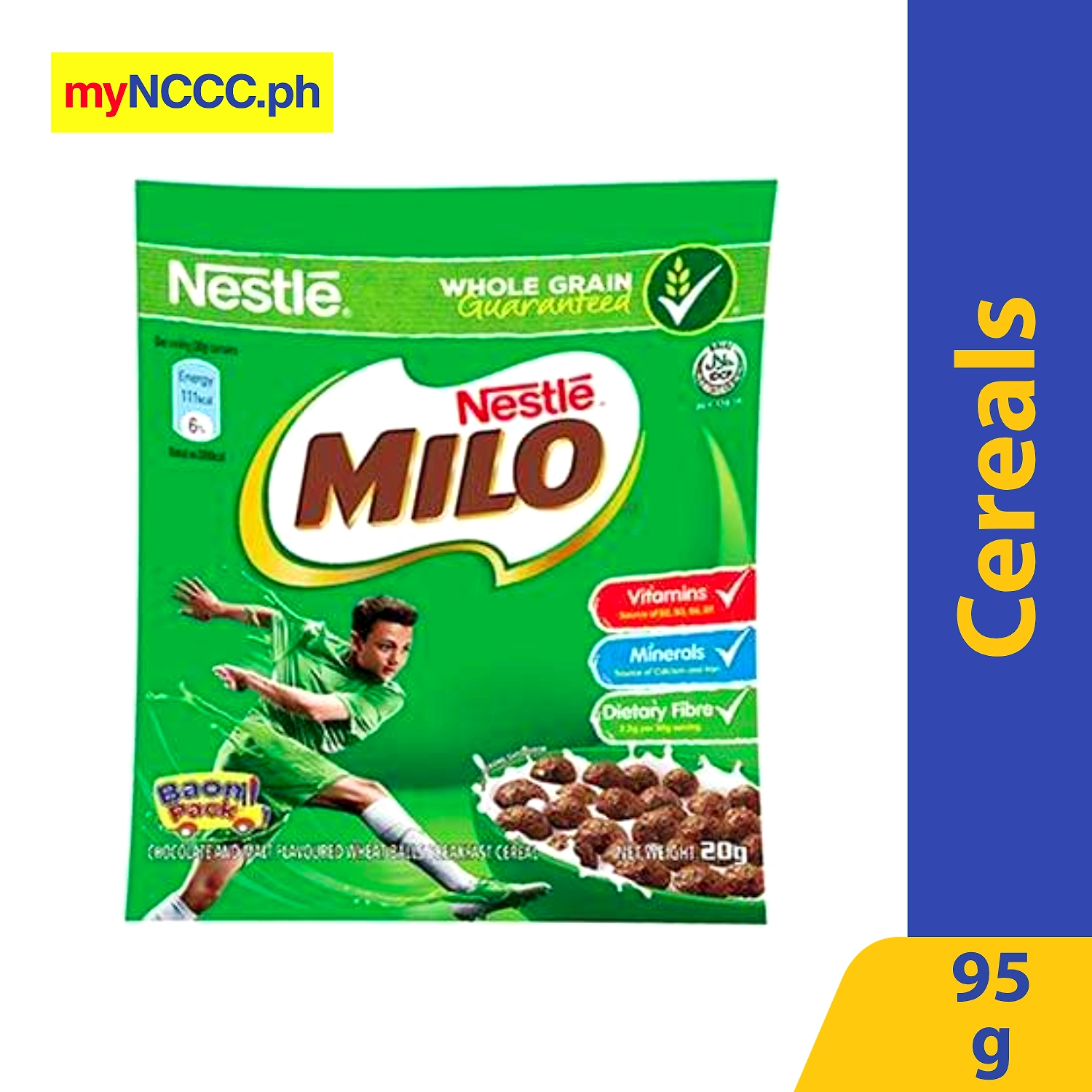 Milo Breakfast Cereal Balls Flow Pack 20g - | NCCC Online Store