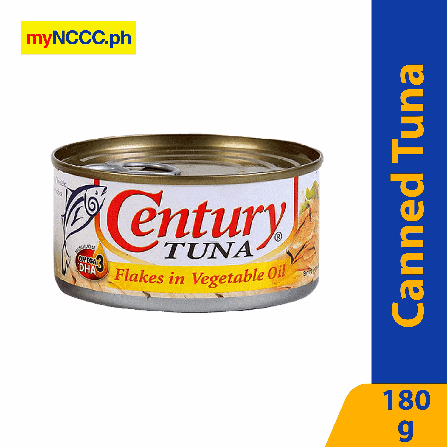 Century Tuna Flakes in Vegetable Oil Easy Open Can 180g NCCC Online