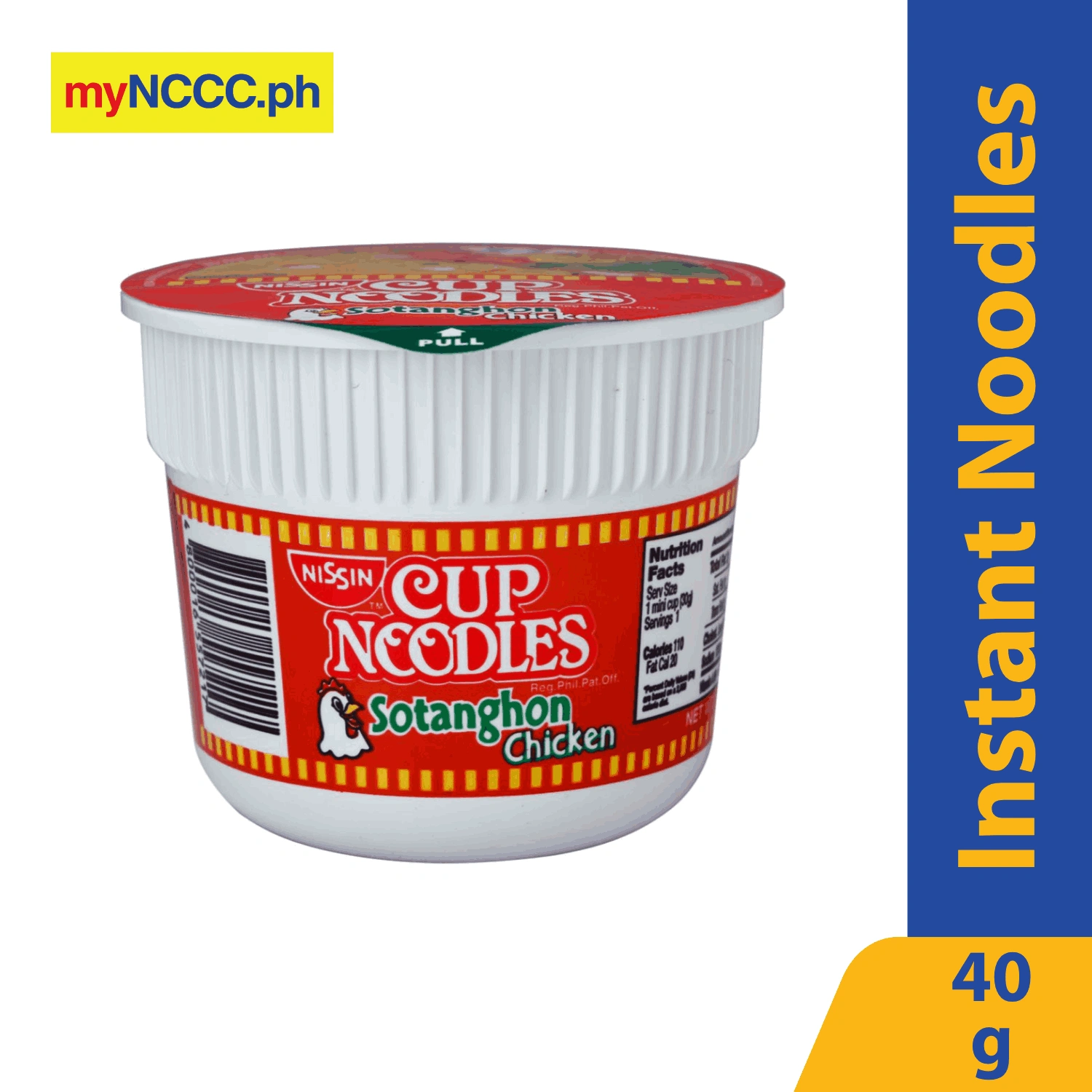 Nissin Mini Cup Noodles Sotanghon Chicken 30g 