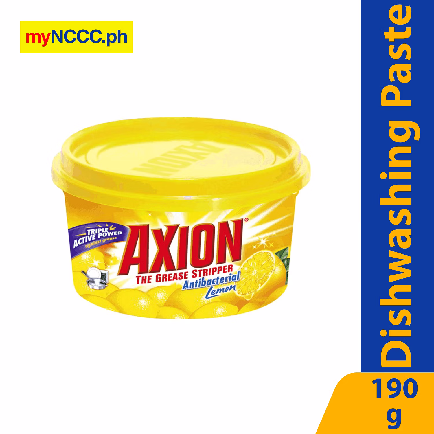Axion Dishwashing Paste Lemon 190g NCCC Online Store