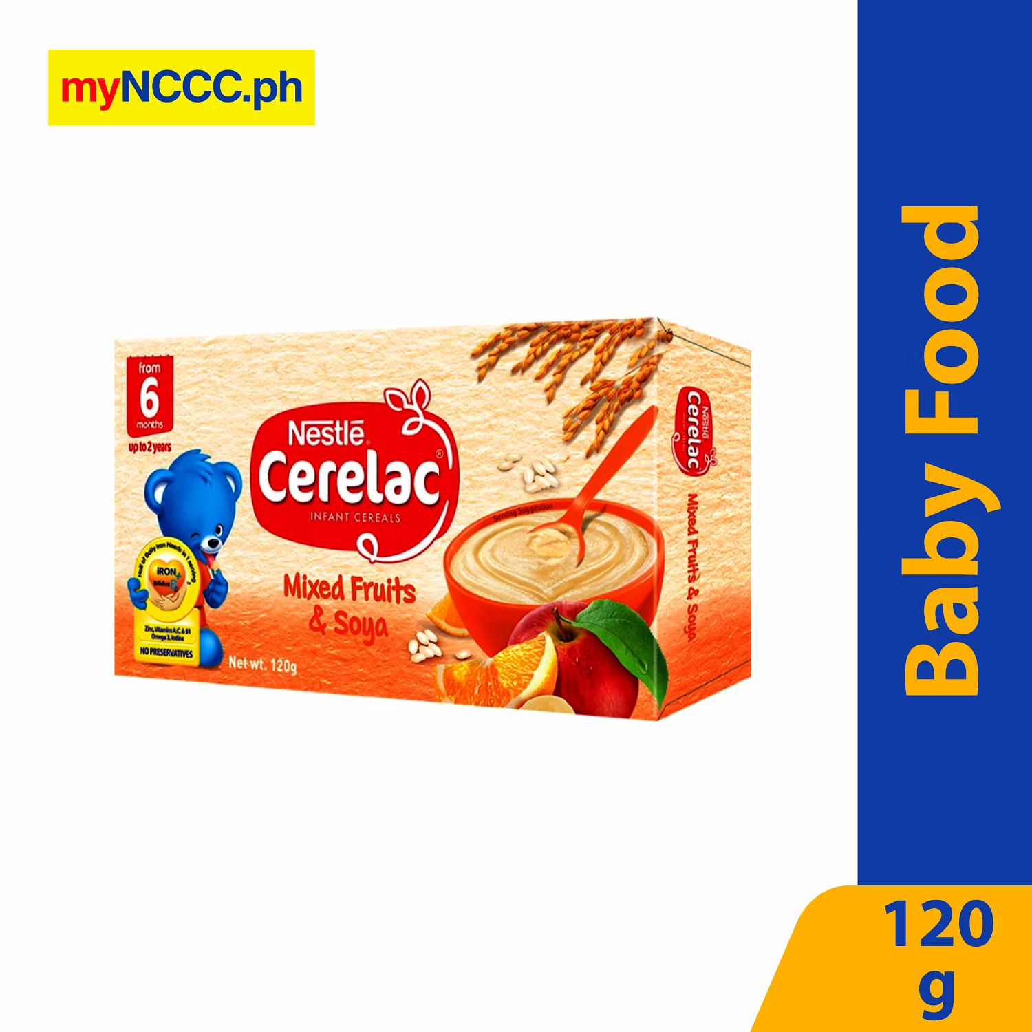 Cerelac Mixed Fruits & Soya 120g NCCC Online Store