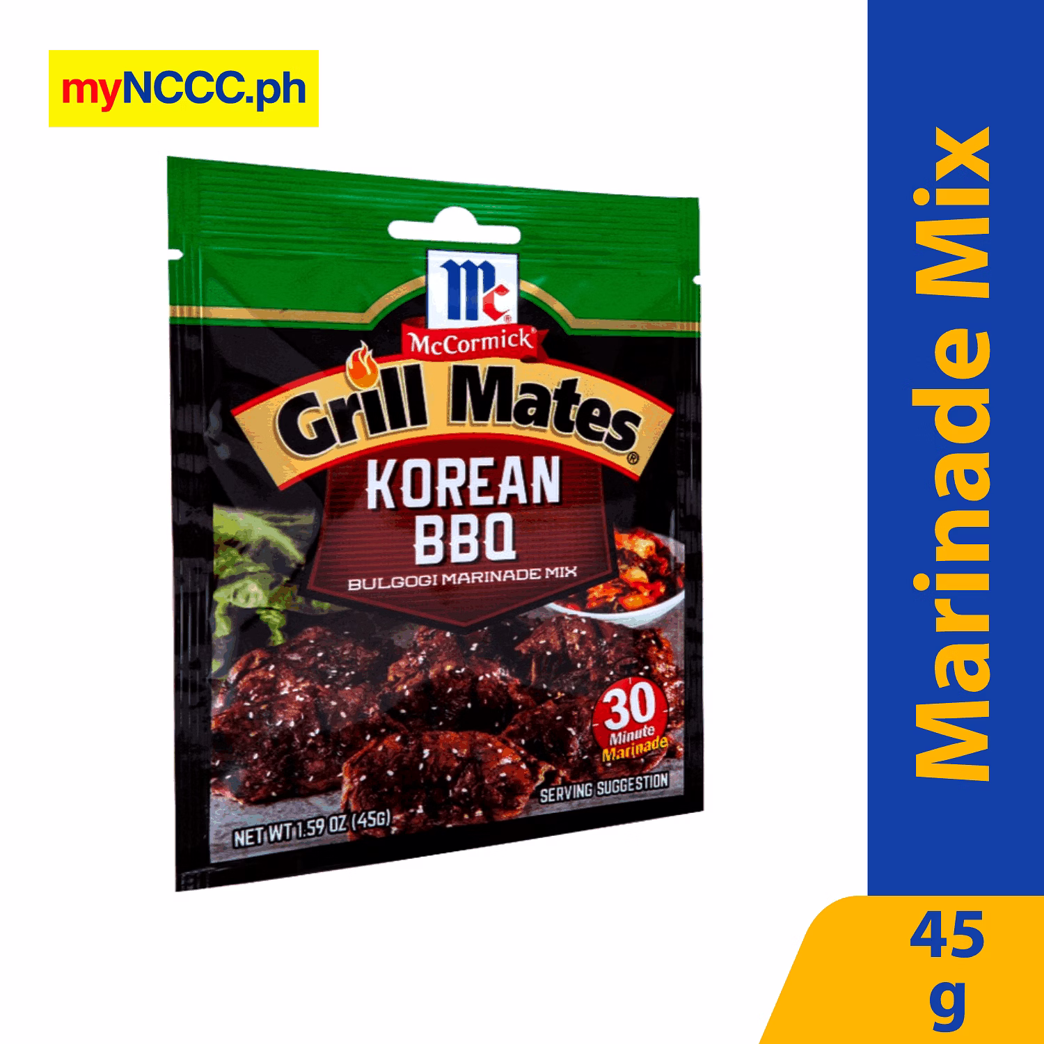McCormick Grill Mates Korean BBQ Seasoning Mix 45g NCCC Online Store