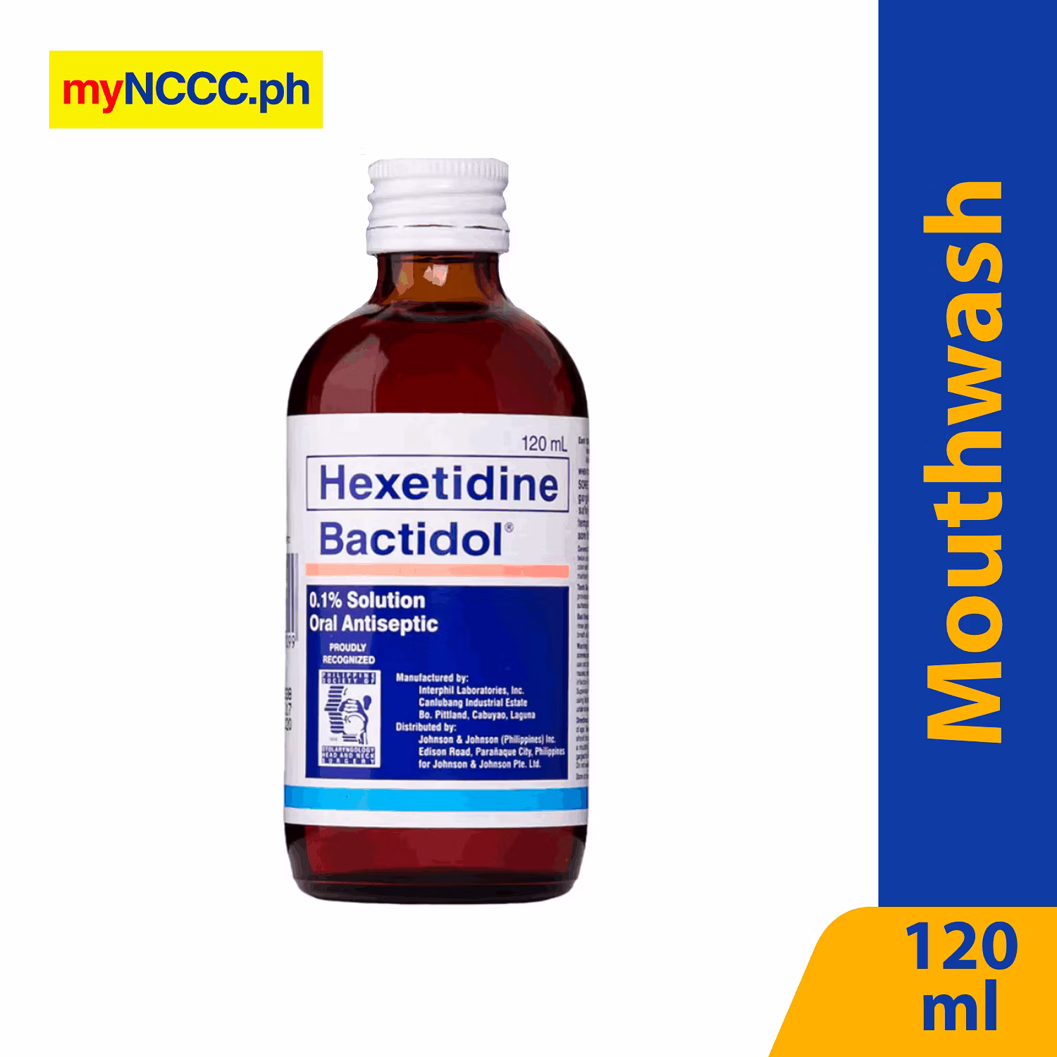 Bactidol Mouthwash 120ml NCCC Online Store