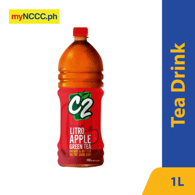 C2 Green Tea Apple Flavor 1L - | NCCC Online Store