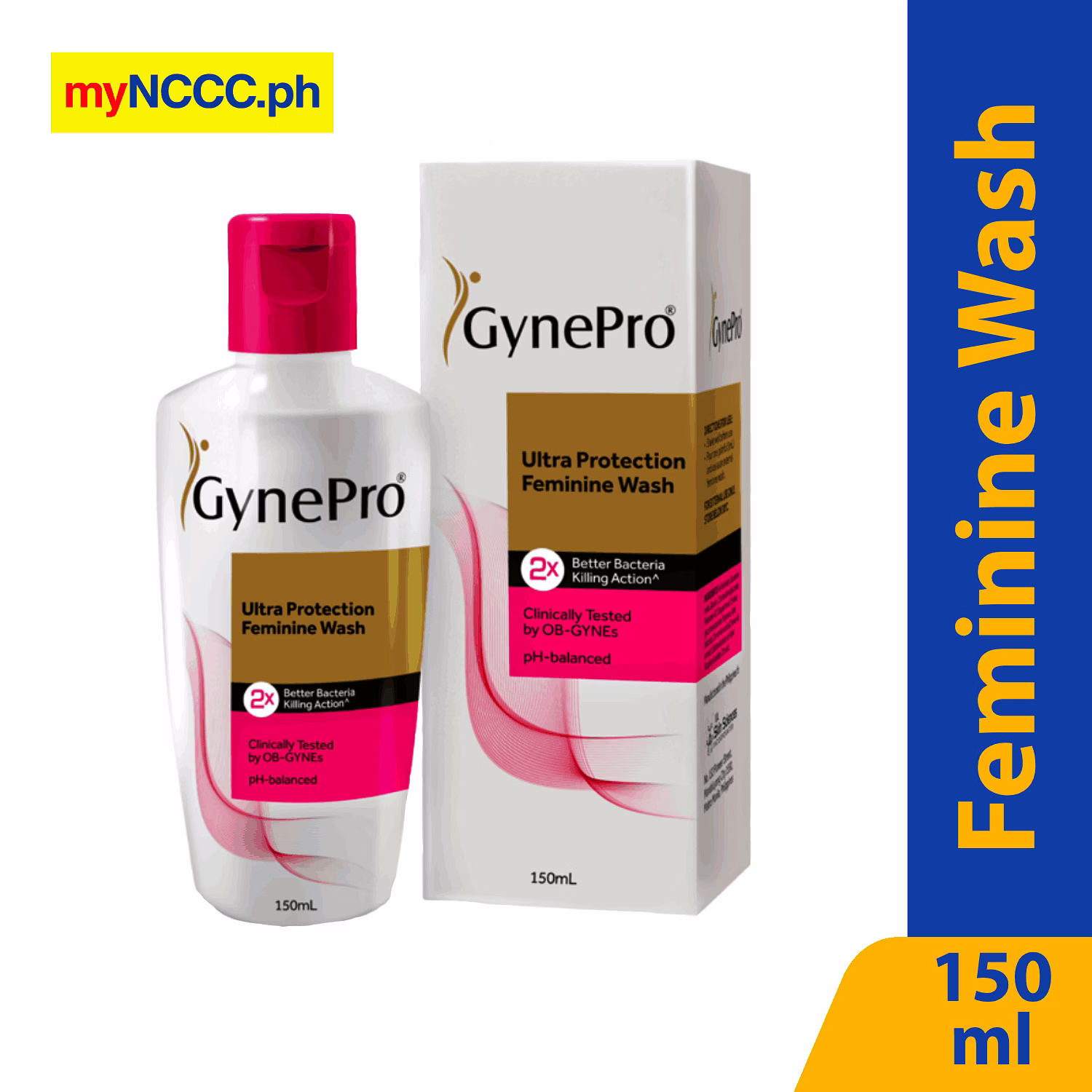 Gynepro Feminine Wash Ultra Protection 150ml NCCC Online Store