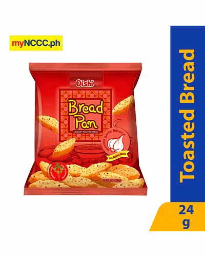 Oishi Bread Pan Toasted Garlic Flavor 24g-10174829