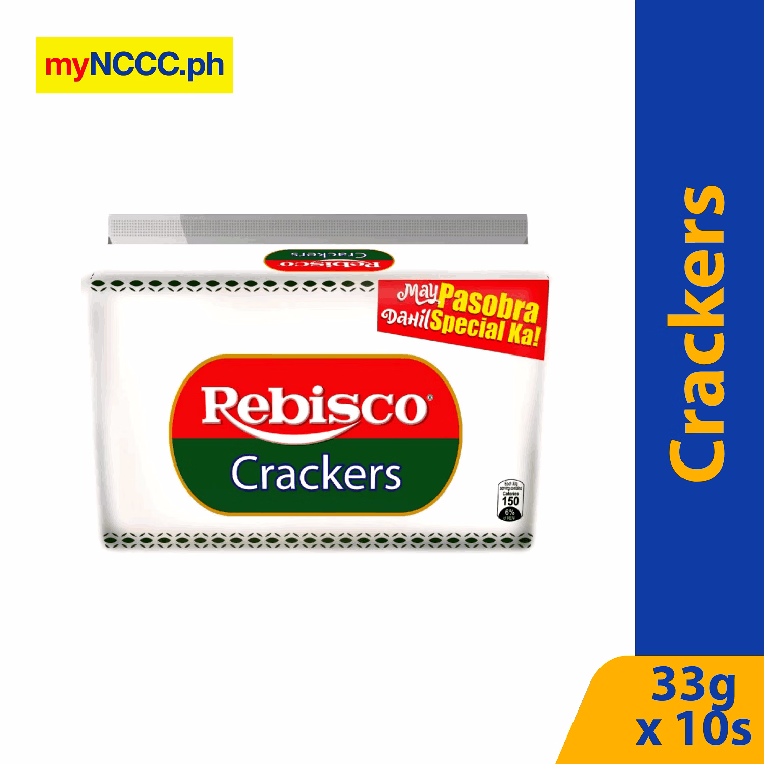 Rebisco Crackers 33gx10s NCCC Online Store