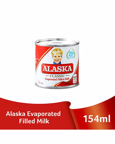 Alaska Evaporated Filled Milk 154ml-10012869