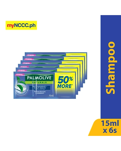 Palmolive Naturals Shampoo Anti-Dandruff Triple Chamber 15mlx6s-11327948