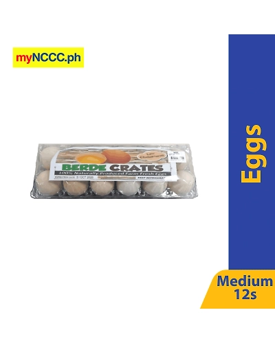 Berde Crates Natural Eggs Medium 12s-11251615