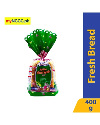 Gardenia High Fiber Wheat Raisin Loaf 400g-10570979