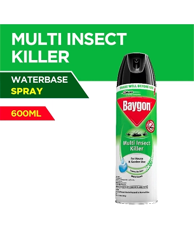 Baygon Total Insect Killer Water Based Spray 420g 600ml-10069133