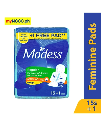Modess Napkin Cottony Soft Lego Maxi with Wing 16s Sulit Pack-10470706