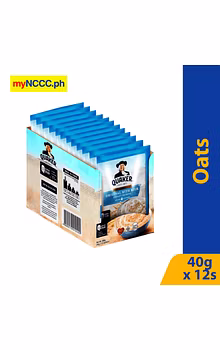 Quaker Instant Oats Original with Milk 40gx12s