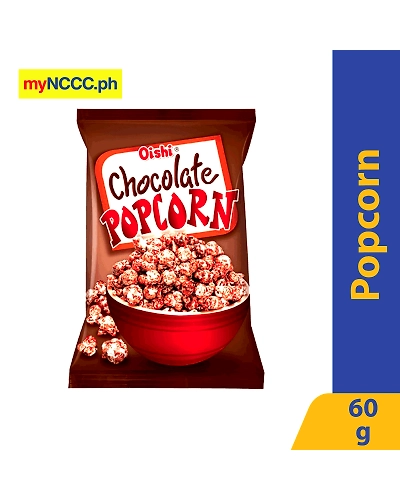 Oishi Popcorn Chocolate 60g-10062835