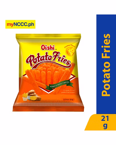 Oishi Potato Fries Cheese Flavor 21g-10037750