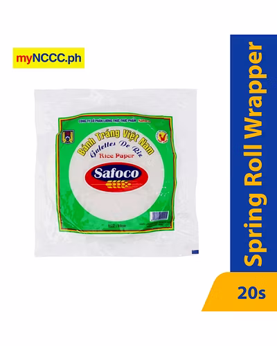 Safoco Spring Roll Rice Wrapper 20s-11484272