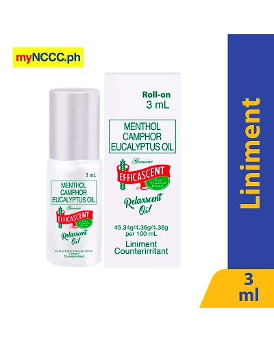 Genuine Efficascent Relaxing Oil 3ml-11240126
