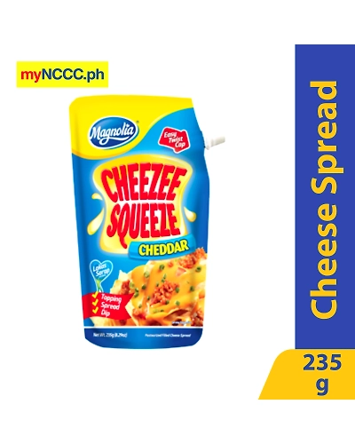 Magnolia Cheezee Squeeze Plain Cheddar 235g-10617758