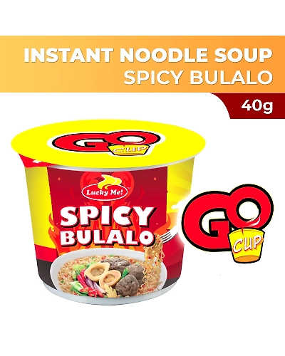 Lucky Me! Go Cup Mini Instant Noodle Soup Spicy Bulalo 40g-10989271