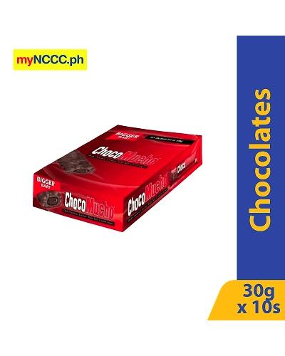 Choco Mucho Dark Chocolate Wafer Roll 30gx10s-10506198