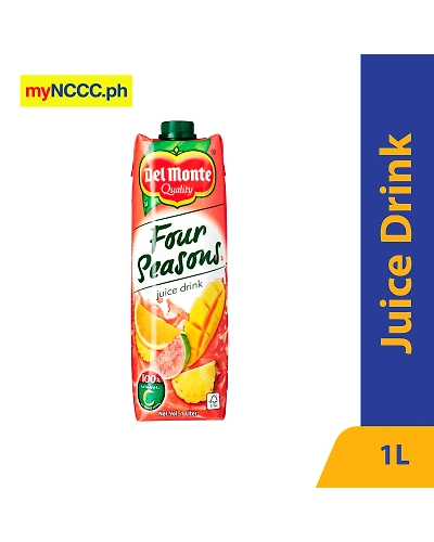 Del Monte Juice Drink Four Seasons 100% Vitamin C 1L-10780986