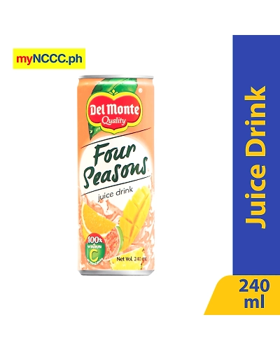 Del Monte Juice Drink Four Seasons Sweetened 240ml-10017464