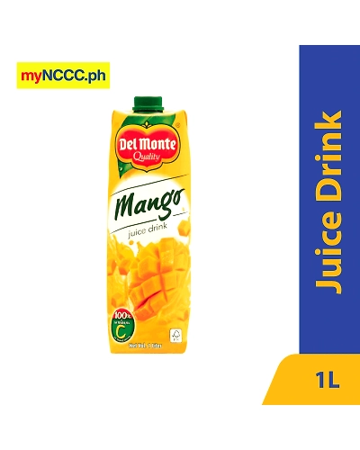 Del Monte Juice Drink Mango 100% Vitamin C 1L-10780985